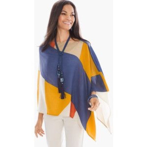 Chico's Sweaters - Chico’s JENNIFER PONCHO